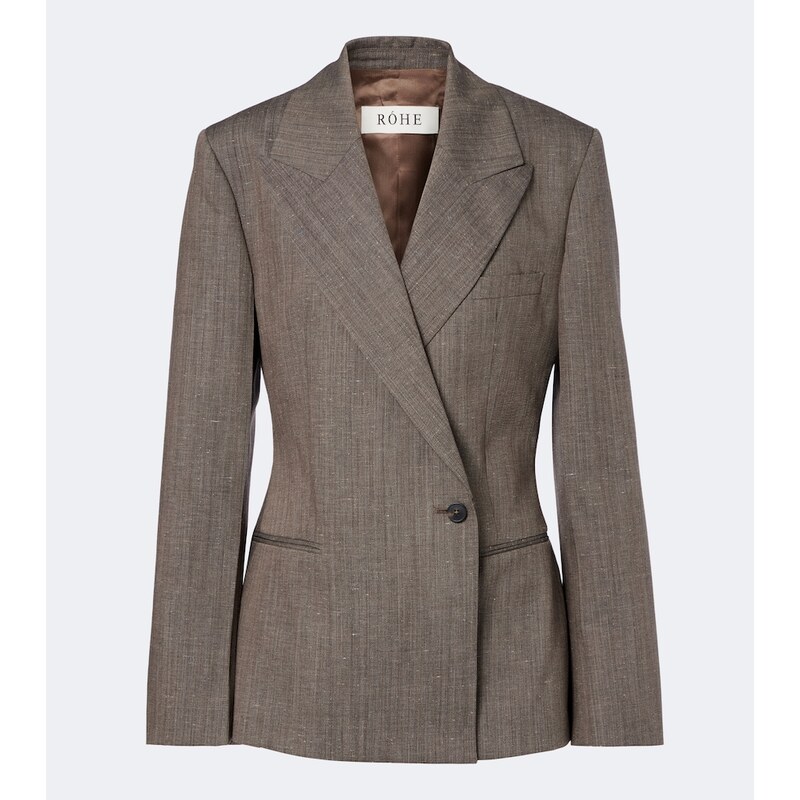 Rohe RÃ³he Wool-blend blazer