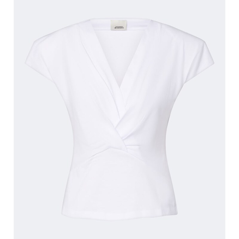 Isabel Marant Nadrine cotton jersey top