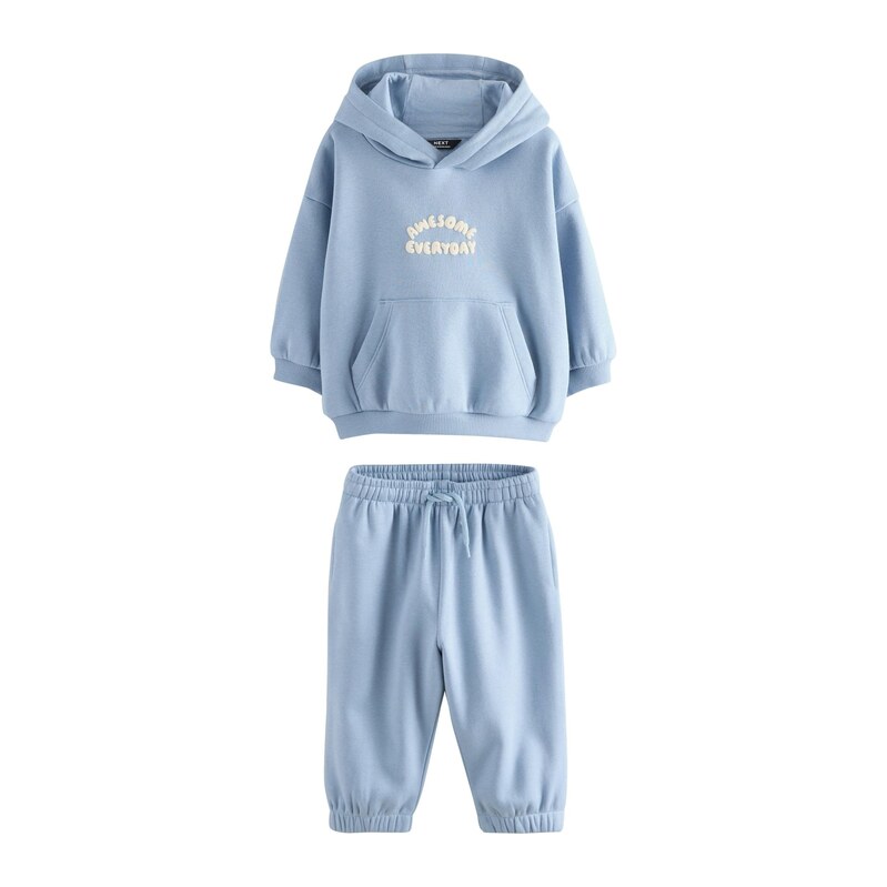 Next Joggingová souprava světlemodrá / bílá