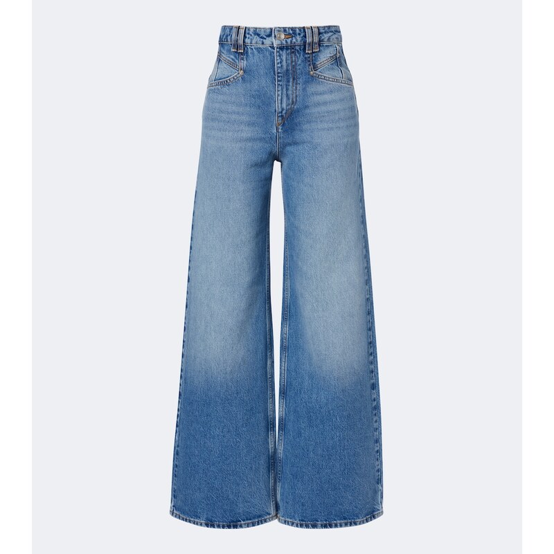 Isabel Marant Lemony wide-leg jeans