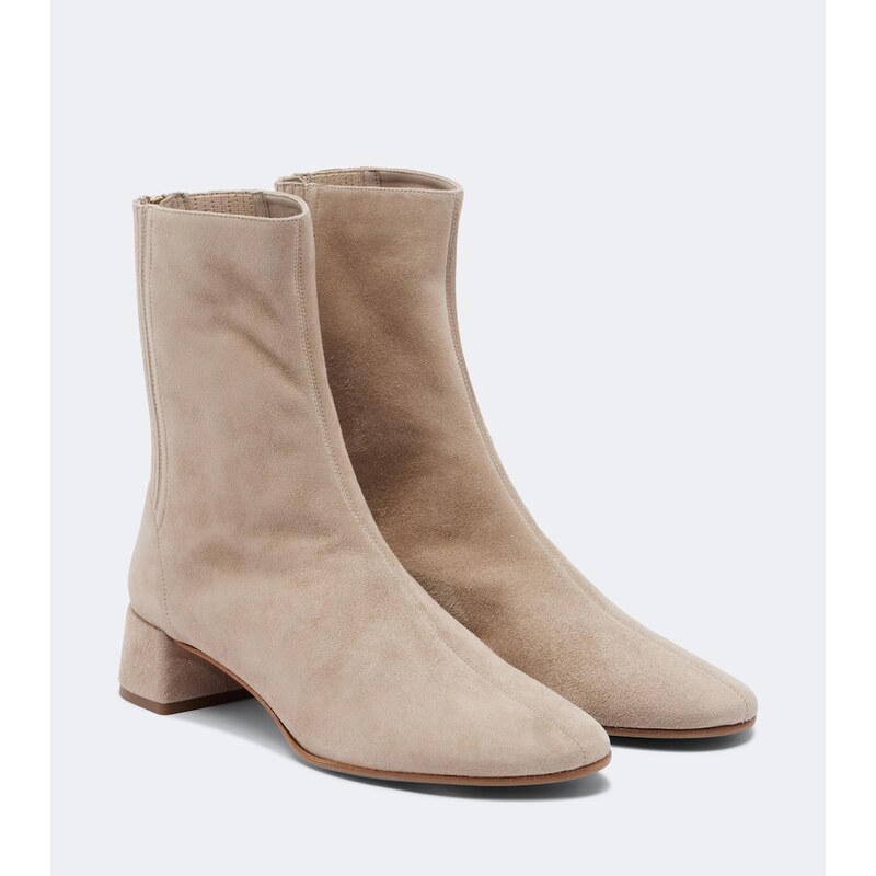 Aquazzura Saint HonorÃ suede ankle boots