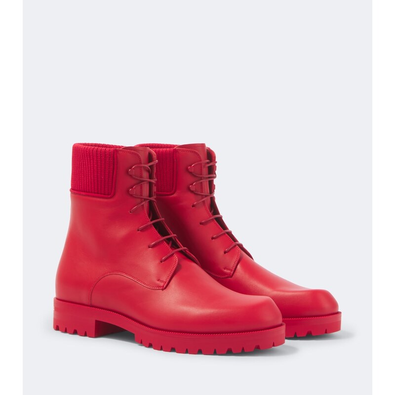 Christian Louboutin Trapman TCT 2 leather lace-up boots