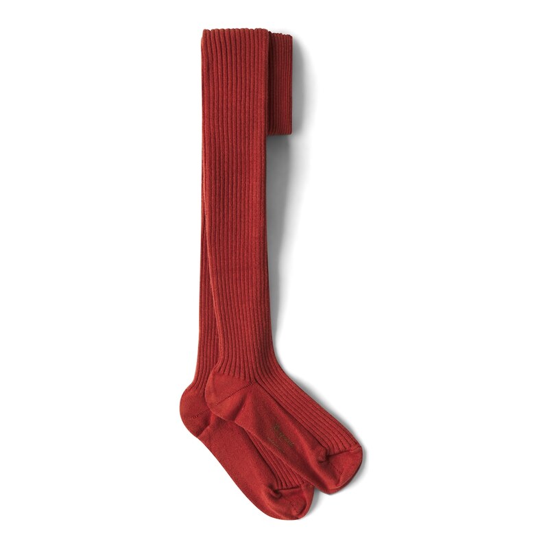 Bonpoint Thomina ribbed-knit cotton-blend tights