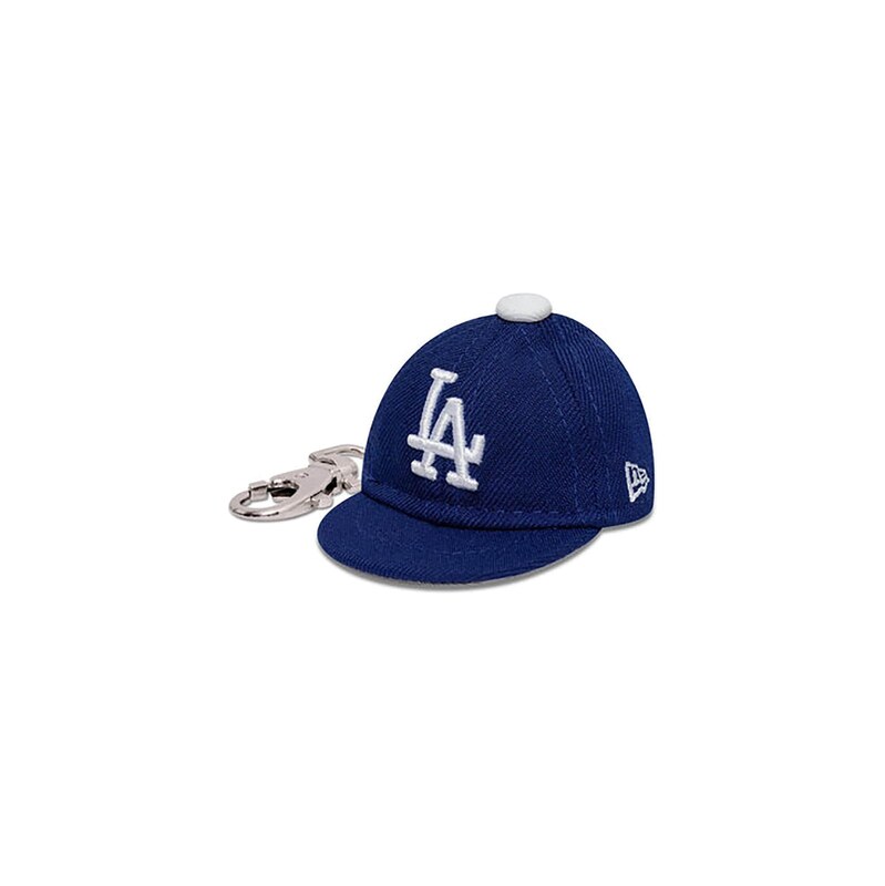 NEW ERA Přívěsek na klíče Mini Cap LA Dodgers tmavě modrá /