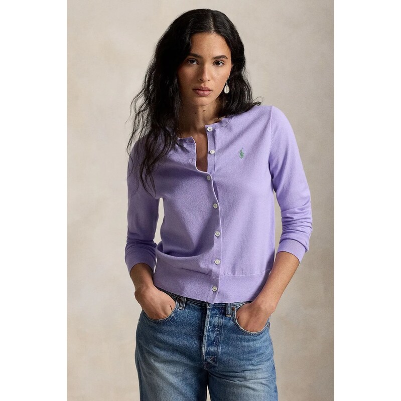 Polo Ralph Lauren kardigan dámský s bavlnou