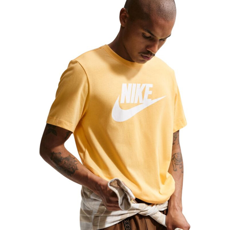 Pánské žluté tričko Sportswear pánské model 22219525 - NIKE