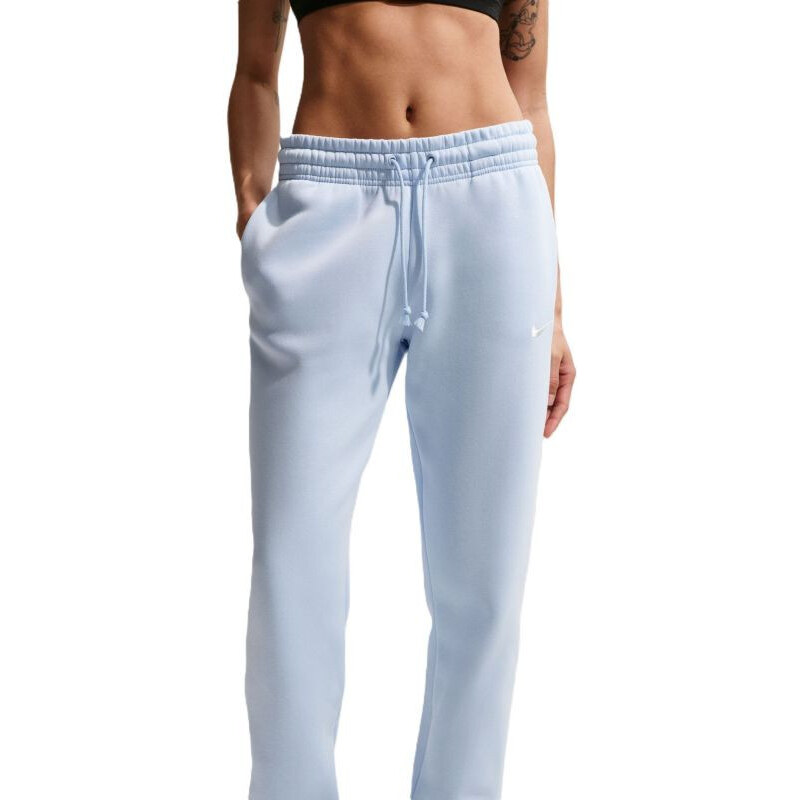 Dámské fleecové kalhoty FZ7626-407 sv.modré - Nike
