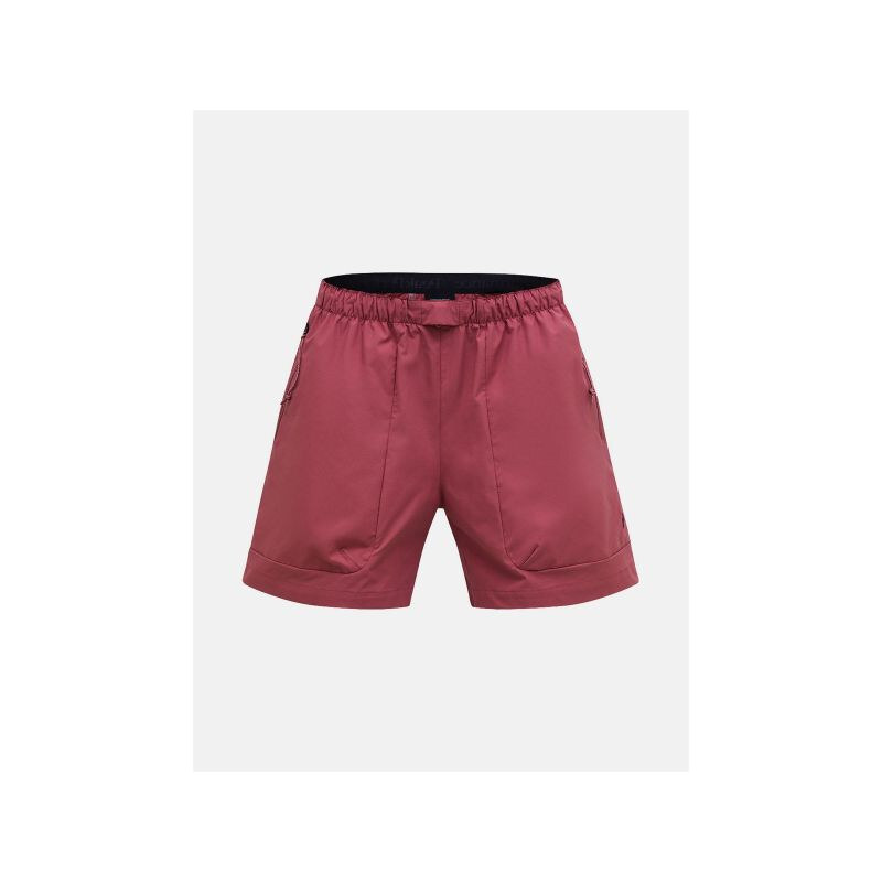 Dámské šortky PEAK PERFORMANCE W Outdoor Cargo Shorts, červené