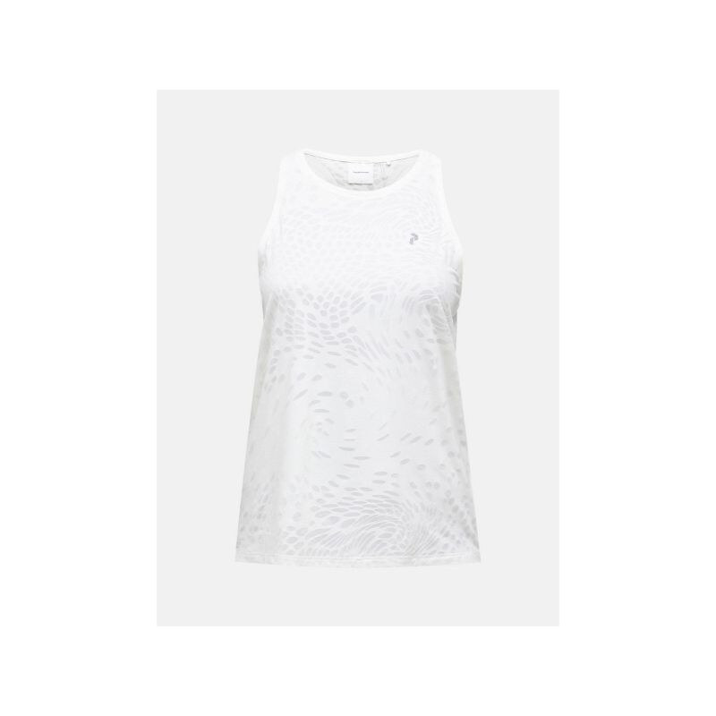 Dámské tričko PEAK PERFORMANCE W Discover Tank, bílá barva