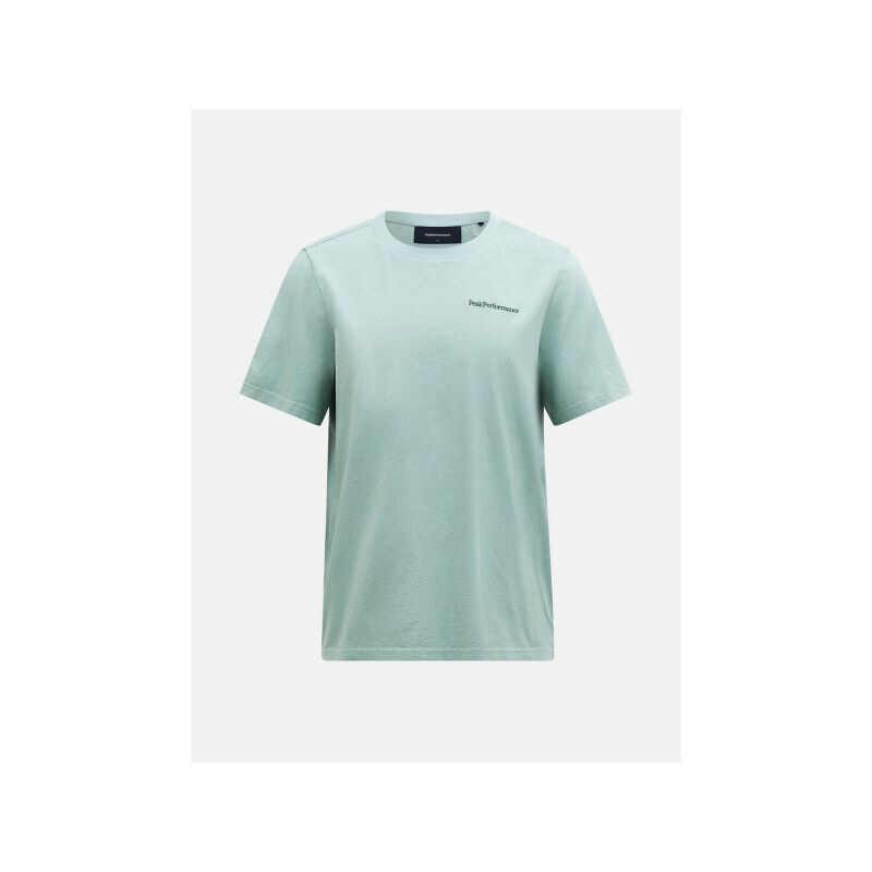 Pánské tričko PEAK PERFORMANCE M Original Small Logo Tee, zelené
