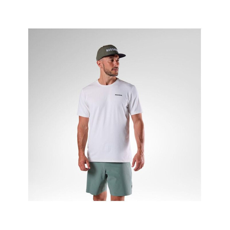 Pánské tričko ROSSIGNOL M Graphic Active Tee, bílé