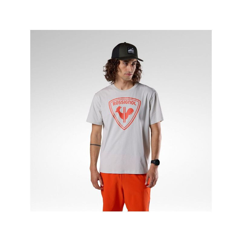 Pánské tričko ROSSIGNOL Cliffside Tee, šedé