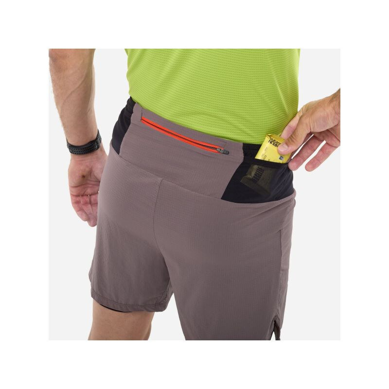 Pánské šortky MILLET Intense 2In1 Short M, fialové