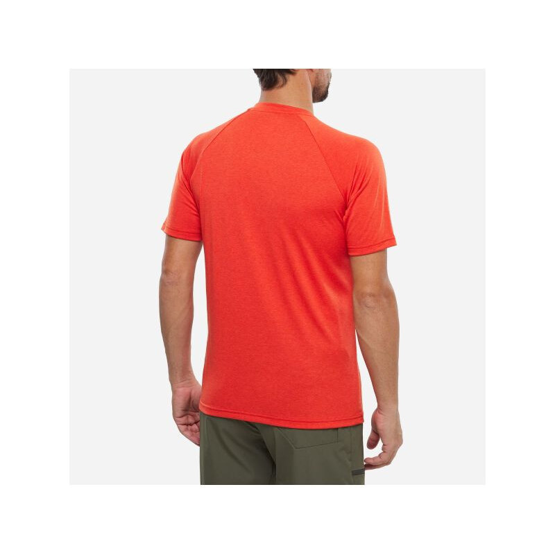 Koszulka męska model 22244454 Natural Ts Ss M czerwona pánské -