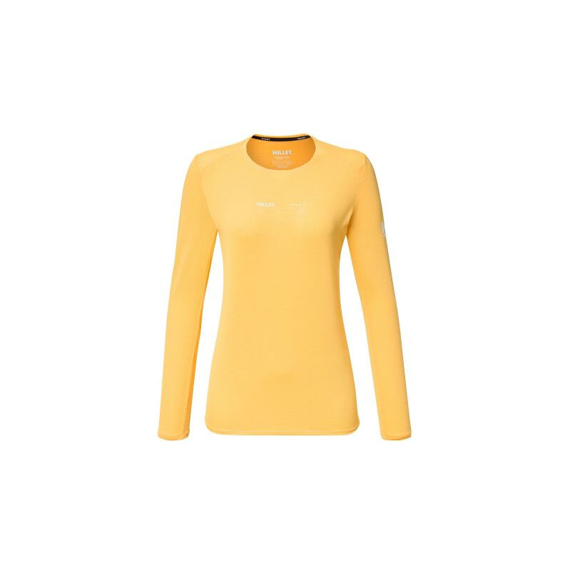 Dámské tričko MILLET Intense Ts Ls W, žluté