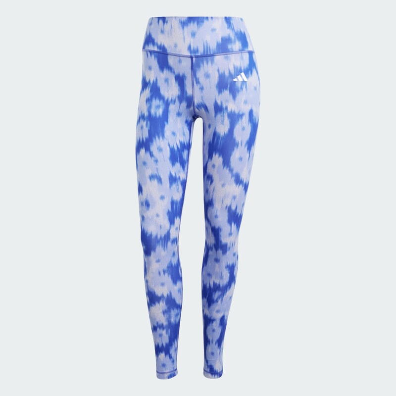 Adidas Optime Essentials Allover Print Flower Tie-Dye Leggings