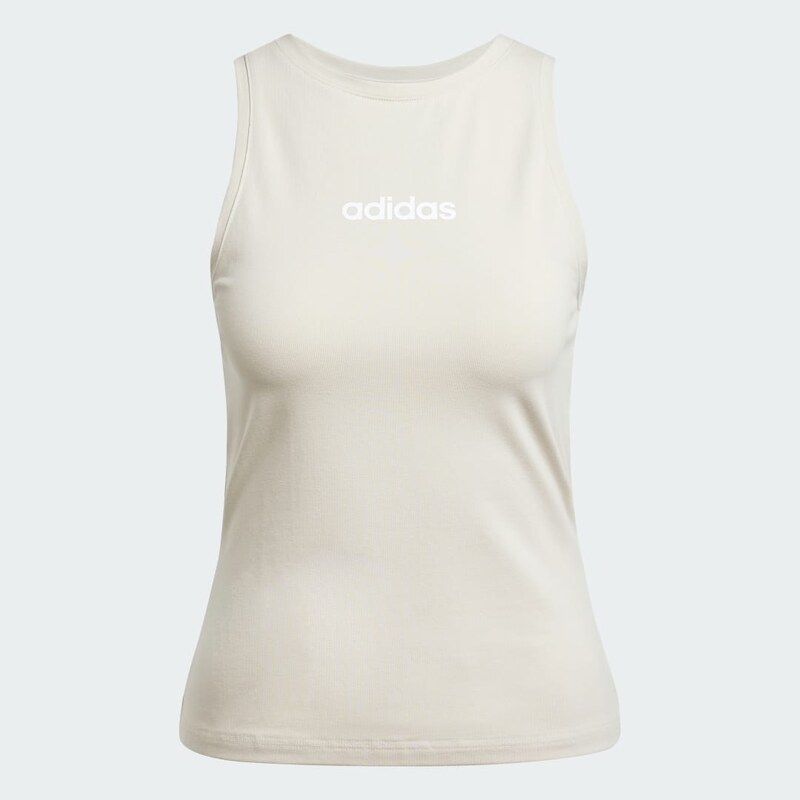 Adidas Tílko Essentials Linear Slim Cotton