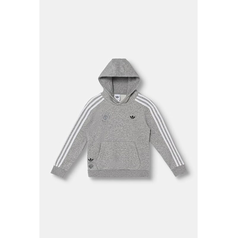 adidas Originals mikina s kapucí dětská s bavlnou