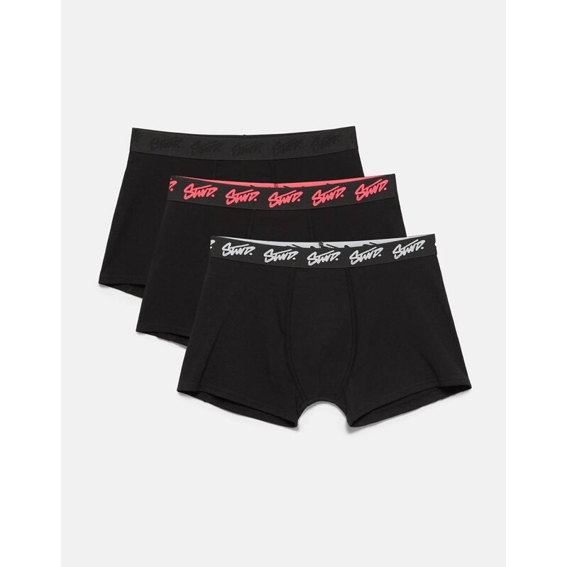 Pull&Bear 3-pack of boxers in others-Multi