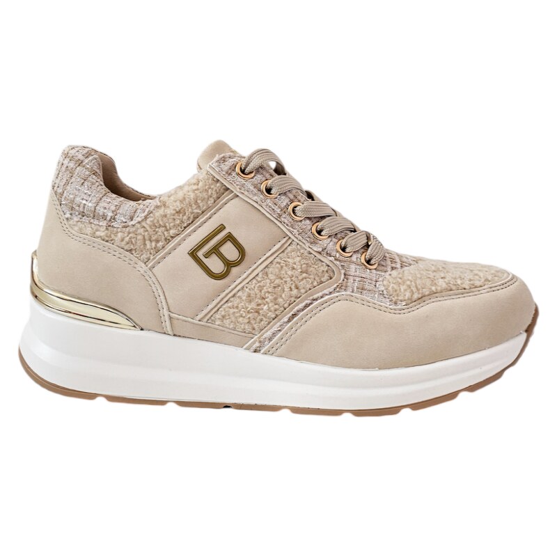 Tenisky Laura Biagiotti VL Nubuk Beige