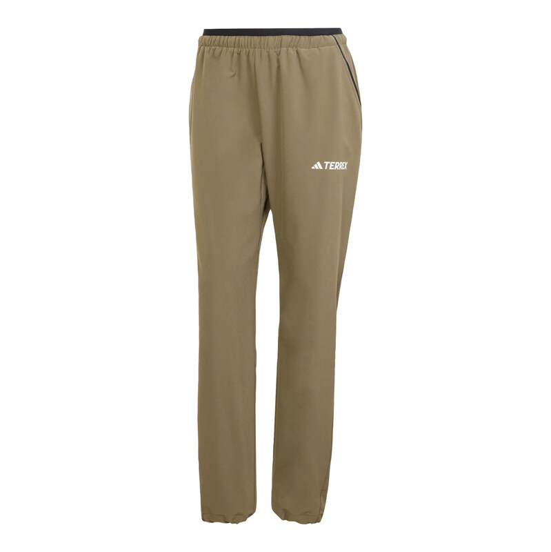 ADIDAS TERREX Outdoorové kalhoty Lifeflex olivová / černá / bílá