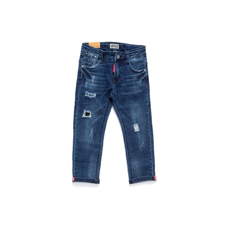 JOYCE Chlapecké rifle DENIM PANTS/Modrá