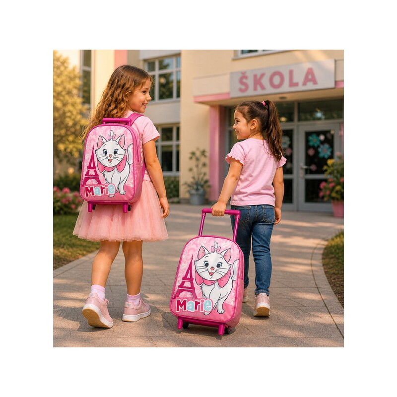 Batoh na kolečkách Disney Aristocats