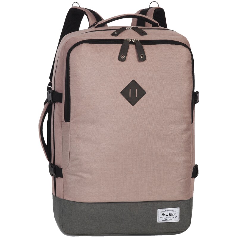 Bestway Cestovní batoh cabin pro - retro 40l - růžová