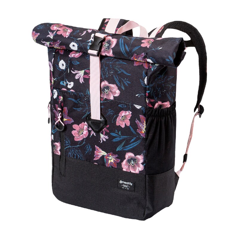 Meatfly Batoh Holler - Hibiscus Black/Black - 28 L