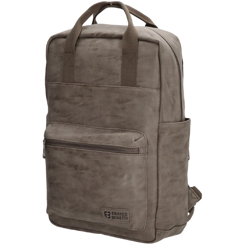 Enrico Benetti Rotterdam 13 Notebook Backpack Medium Taupe