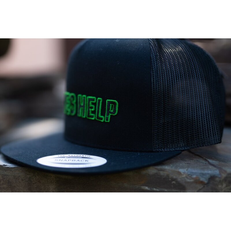 KŠILTOVKA (TRUCKER) SAVES HELP - Fotbal - Name - BLK/GRN -