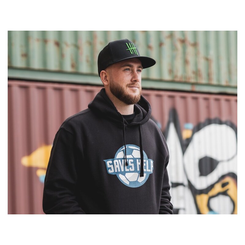 KŠILTOVKA (TRUCKER) SAVES HELP - Fotbal - Alternative logo - BLK
