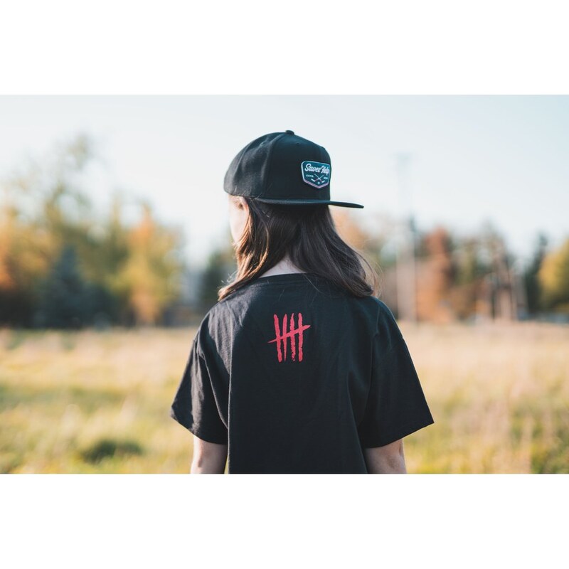 KŠILTOVKA SNAPBACK (DĚTSKÁ) SAVES HELP - Crossed - BLK - SHK016