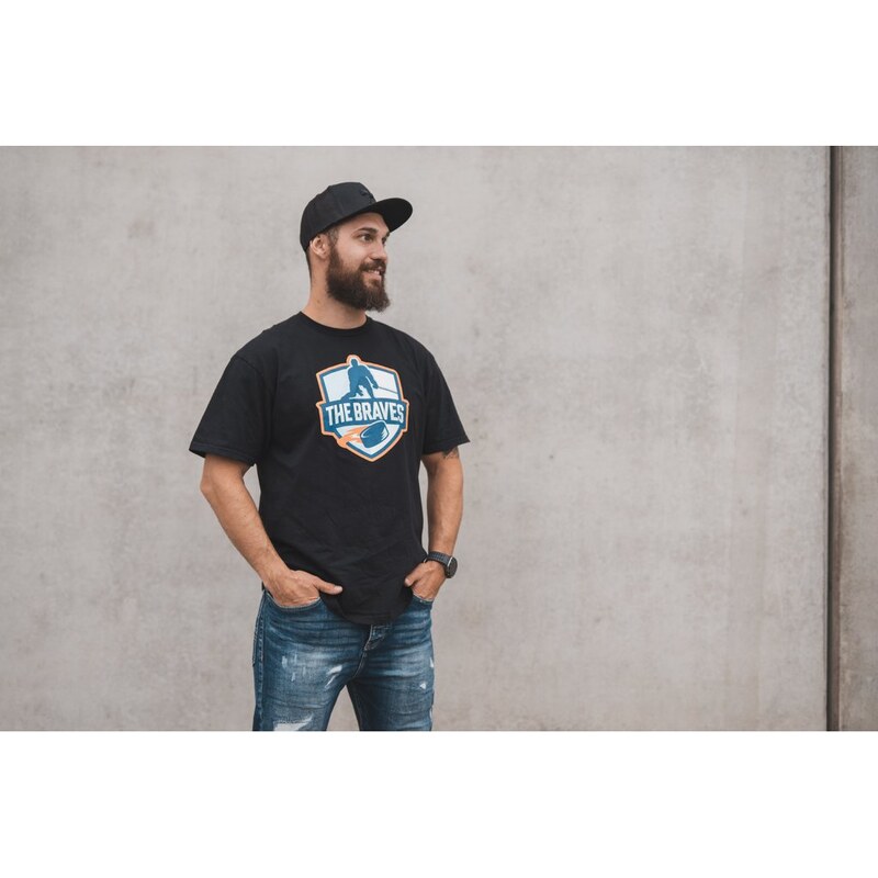 TRIČKO UNISEX THE BRAVES - Classic logo - TBTS001