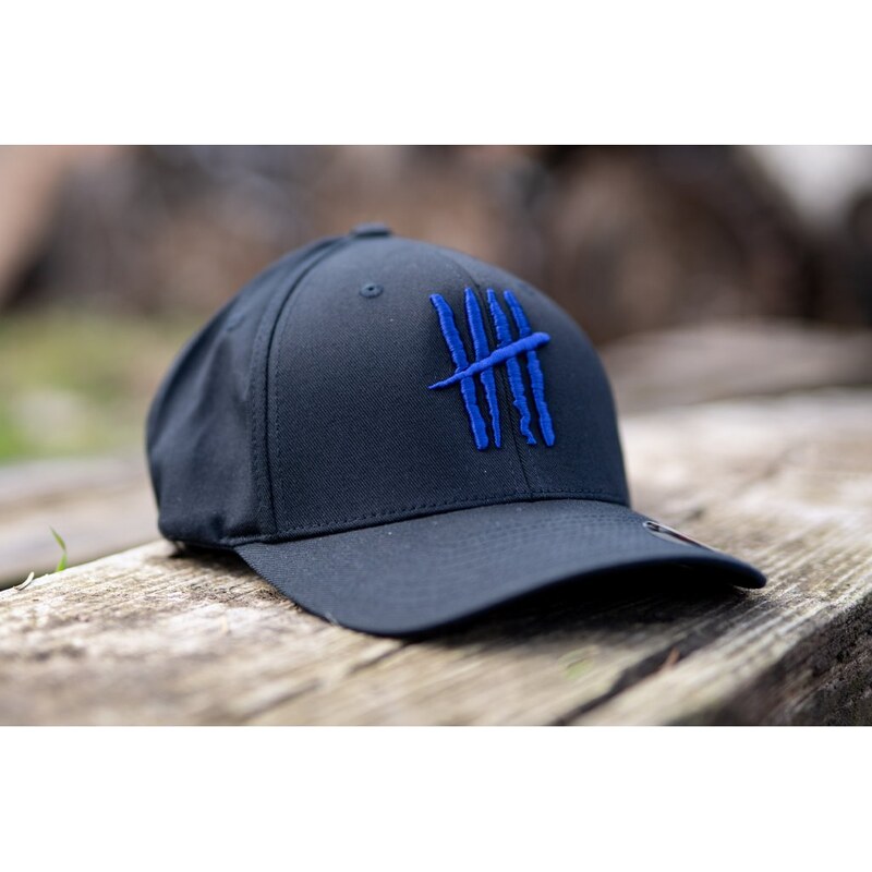 KŠILTOVKA (FLEXFIT) SAVES HELP - Alternative logo - BLK/Blue -