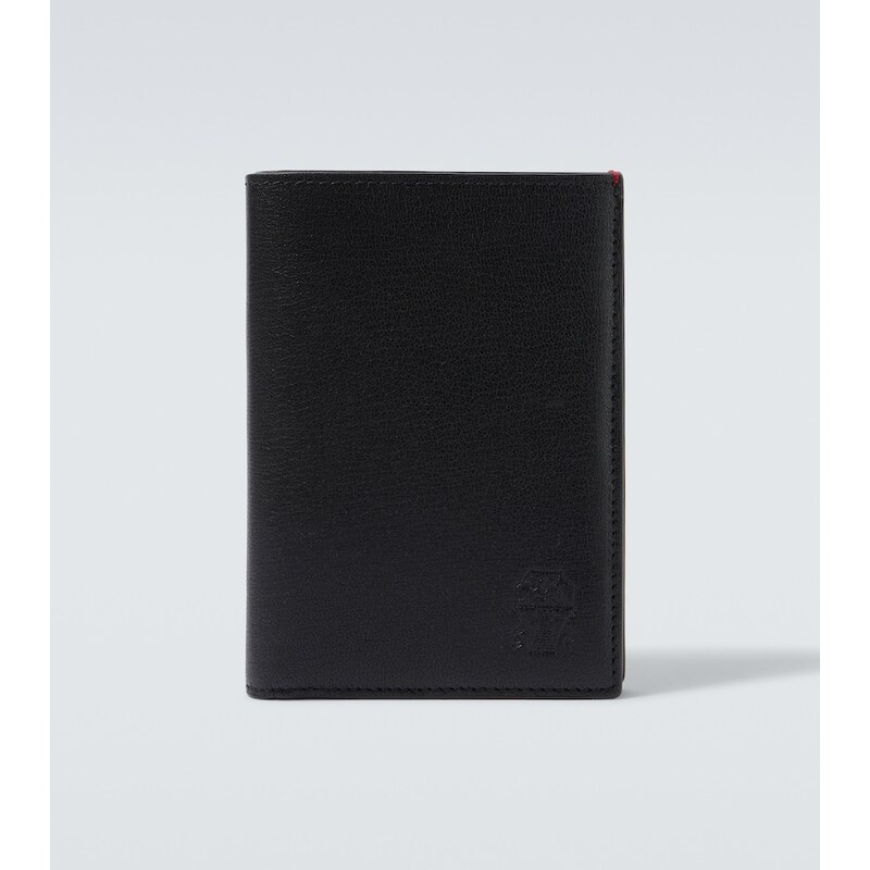 Brunello Cucinelli Leather passport holder