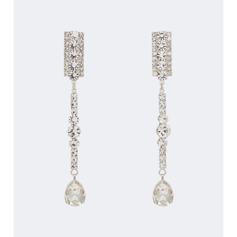 Magda Butrym Crystal-embellished drop earrings