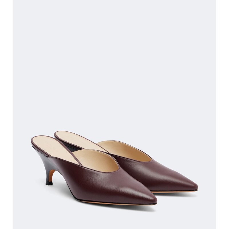 Le Monde Béryl Petra leather mules