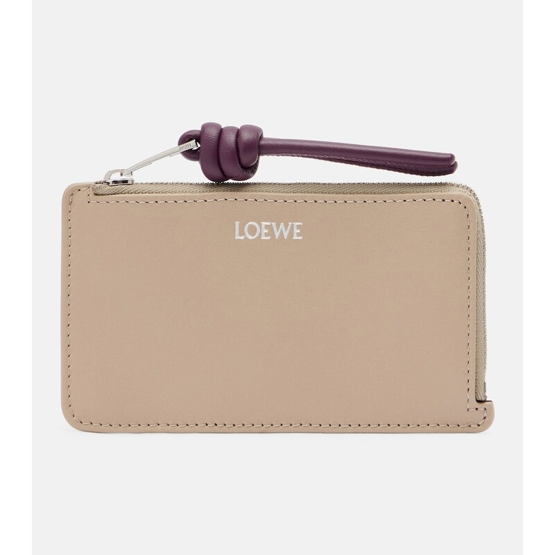 Loewe Knot leather card holder