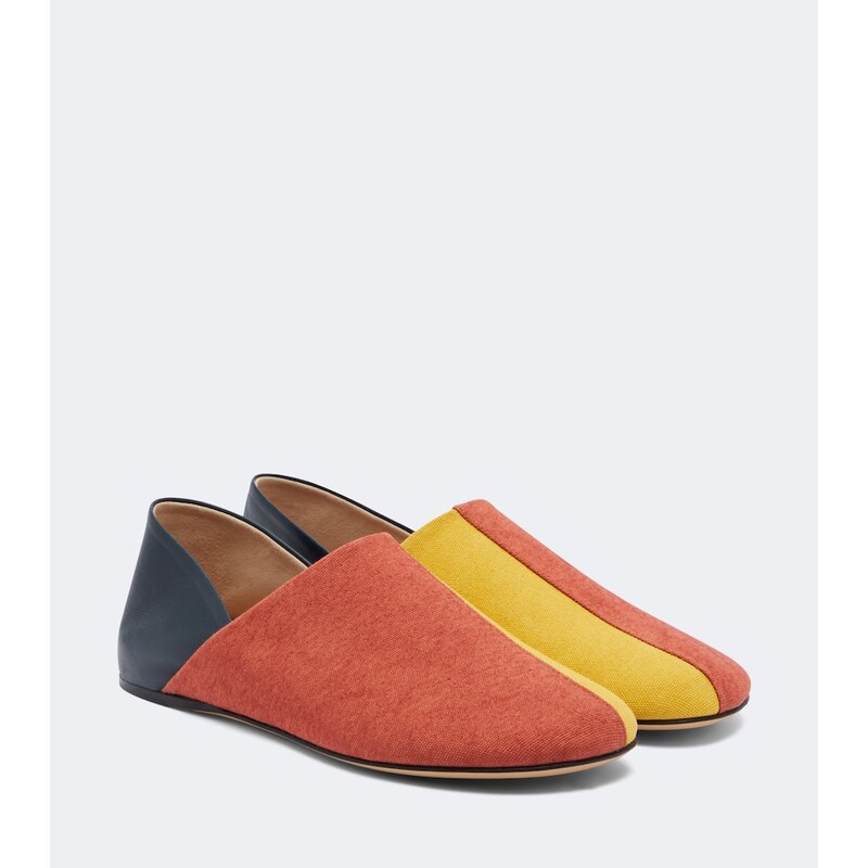 JW Anderson Paneled slip-on shoes
