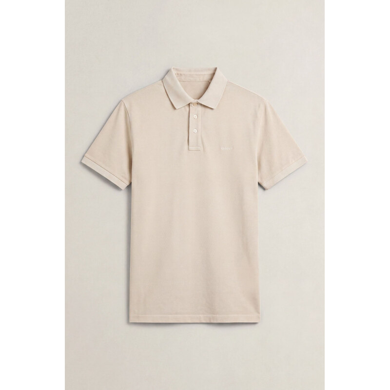 POLOKOŠILE GANT SUNFADED SS POLO CREAMED WHITE
