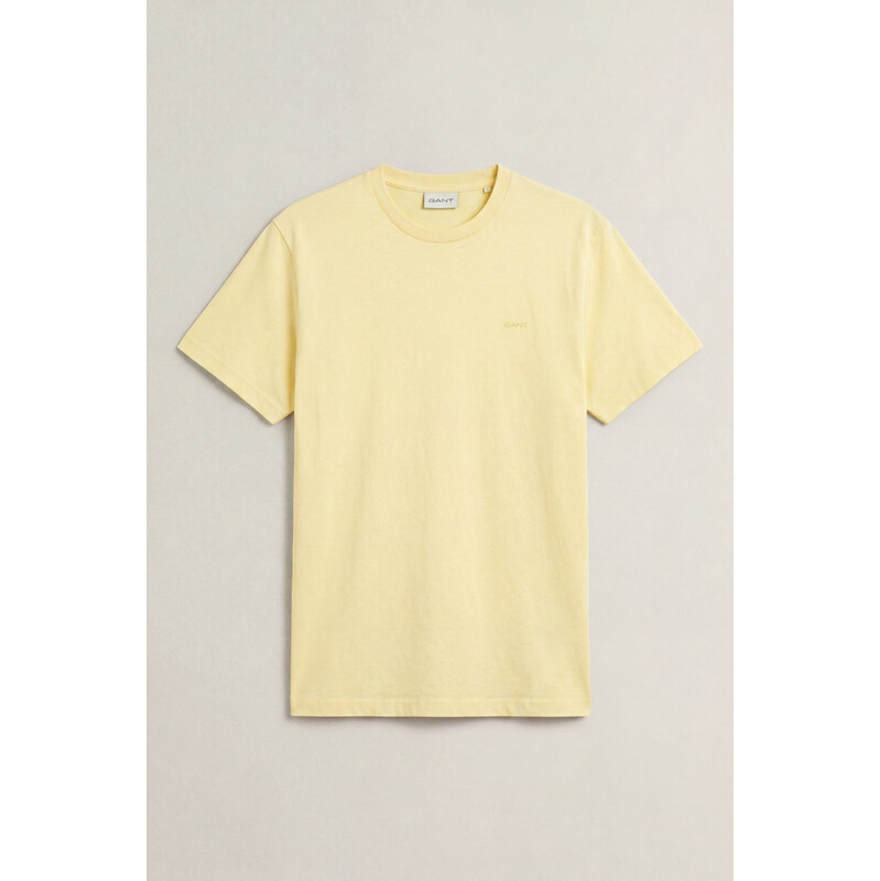 TRIČKO GANT 2 TONE PIQUE SS TSHIRT BANANA YELLOW