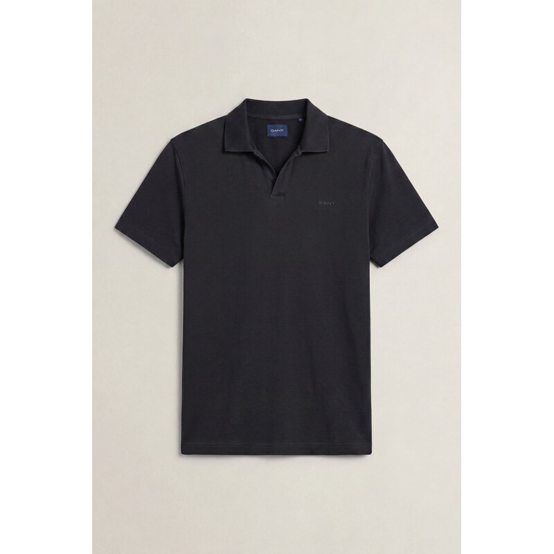 POLOKOŠILE GANT WASHED SLUB SS POLO BLACK