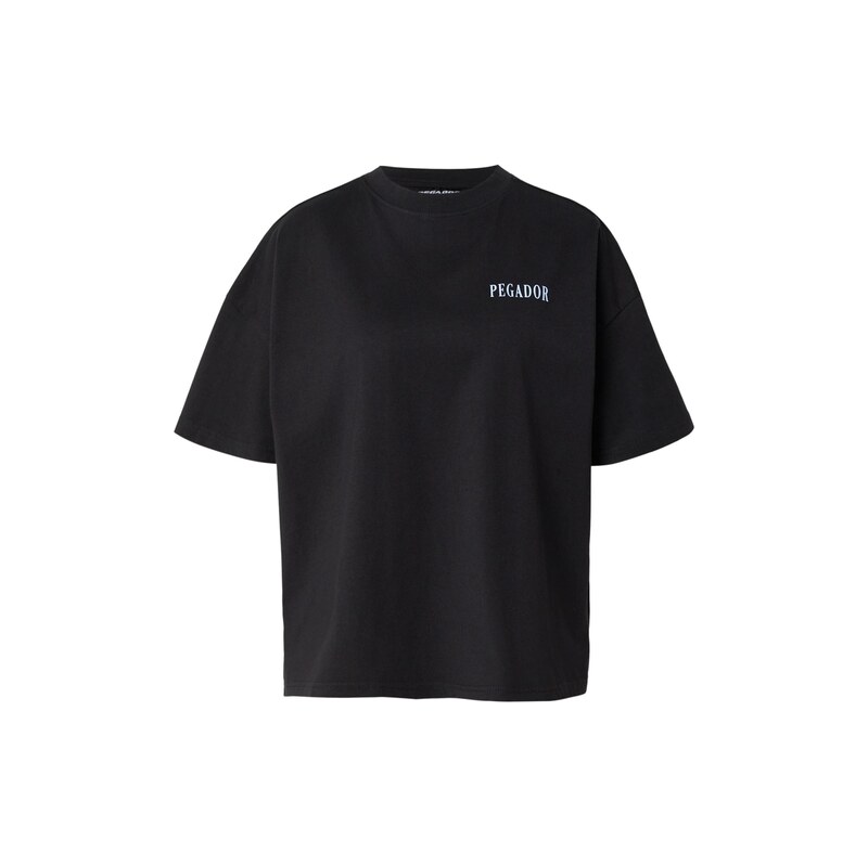 Pegador Oversized tričko OLARGUES azurová / světlemodrá / růžová