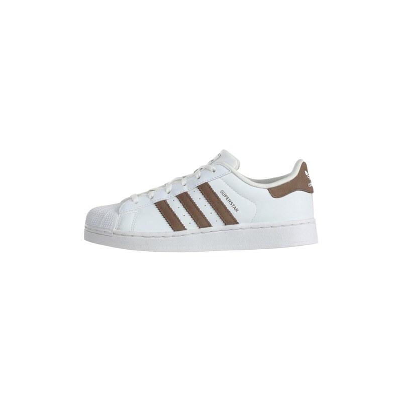 ADIDAS ORIGINALS Tenisky SUPERSTAR II C karamelová / bílá
