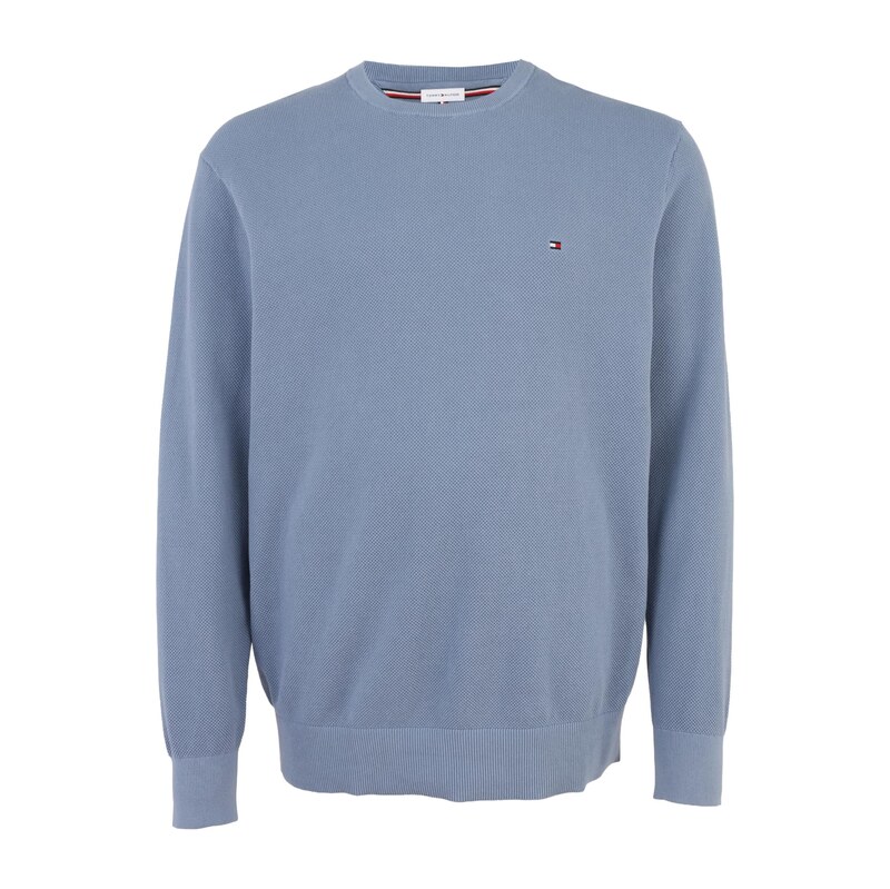 Tommy Hilfiger Big & Tall Svetr ESSENTIAL chladná modrá