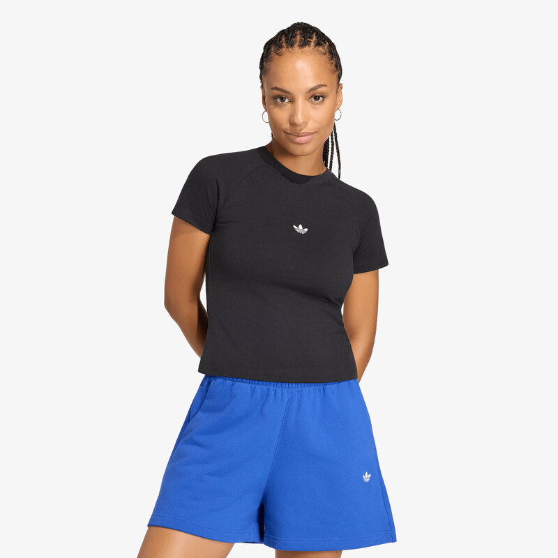 adidas Originals Tričko adidas Essentials Slim T-Shirt Black XS