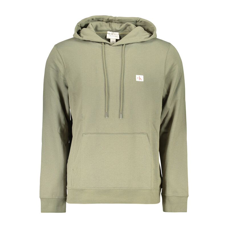 CALVIN KLEIN pánská mMikina na zip, zelená