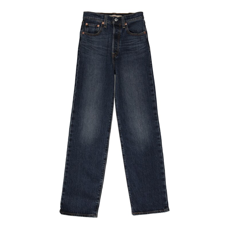 LEVIS  Džíny RIBCAGE FULL LENGTH tmavě modrá