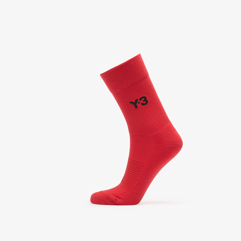 Ponožky Y-3 Classic Crew Socks Scarlet M